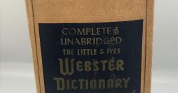 Dictionary Library The first that fills the air in the Dictionary’s Library is the gentle rustling of paper handling. The