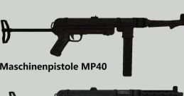 MP40 Library The of the MP40 Sub Machine Gun are truly unique and unmistakable. The single shot captures the crisp and