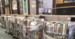 Moving Up Library The first that fills the space is the gentle clinking of blinds. The thin metal slats move slowly up