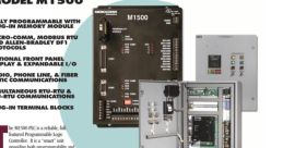 M1500 PLC features programmable logic control with versatile I/O options and advanced communications for automation systems.