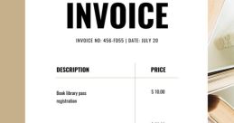 Invoice Library The InS Library is abuzz with the of activity. From the soft shuffling of feet as patrons browse the aisles