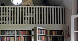 Barn interior Library The first that fills the barn interior library is the distinctive clang of the historic barn door