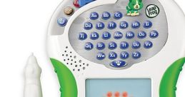 Leapfrog UK Narrator device featuring a colorful design and interactive screen for learning letters and sounds.