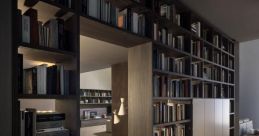 Divider Library The first that catches your attention as you enter Divider's Library is the sharp, metallic slide of the