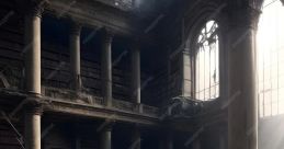 Dilapidated Library The first that envelops you as you enter the dilapidated S Library is that of a German Castle Ruin. The