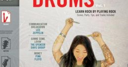 Rock drums Library The pulsating beat of rock drums fills the air, resonating through the Library. The powerful thump of the