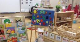 Pre schooler Library The library is filled with the sweet of young voices, eager to explore the world of books. Among the