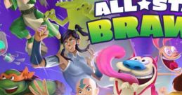 Nickelodeon All-Star Brawl features Michelangelo, SpongeBob, and iconic characters battling in colorful arenas.