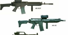 AK 5 Library The sharp staccato of the AK 5 Assault Rifle reverberates through the air, the 5.56x45mm rounds finding their