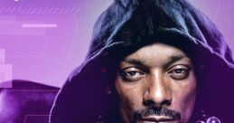 Snoop Dogg in a custom NHL jersey, promoting the NHL 20 HUT Squad Battles. Unique blend of music and sports culture.