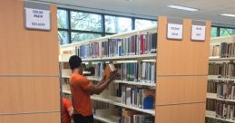 Moving away Library The first that resonates through the empty shelves and echoing halls of the library is the sharp