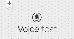 Test Voice TTS Computer AI Voice