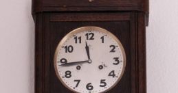 Clock Clock Strikes Twelve - The sharp of a clock striking twelve echoes through the room, signifying the arrival of