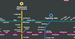 Comprehensive transit system map highlighting routes and stations for effective navigation and announcements.