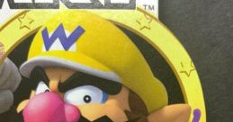 Wario from Super Mario Kart featured with a signature, showcasing the iconic character by Charles Martinet.