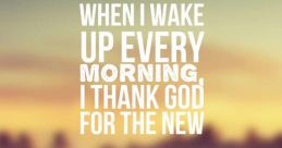 Wake The first that comes to mind when thinking about the subject of waking up is the classic "Wake Up Call." In this