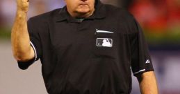 Umpire The first we have is the "Umpire Saying You're Out". This iconic is a familiar one to any baseball fan, signaling