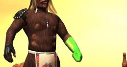 Xavier Renegade Angel stands in a desert landscape, showcasing his unique features and eclectic attire.