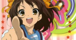 Haruhi Suzumiya (Anime) Type your text and hear it in the voice of Haruhi Suzumiya (Anime).