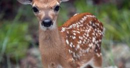 Fawn The first captures the gentle rustling of leaves as a baby deer, also known as a fawn, takes its tentative first steps