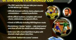 2002 FIFA World Cup FIFA World Cup 2002 - Video Game Video game from 2002 FIFA World Cup FIFA World Cup 2002 for PS2.