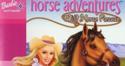 Barbie Horse Adventure: Wild Horse Rescue - Video Game Video game from Barbie Horse Adventure: Wild Horse Rescue for PS2,