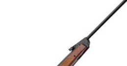 Airrifle The familiar click of the safety being released echoed through the empty field as the Daisy Powerline 880 air rifle