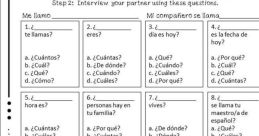 Questions and Answers Effects for Kids - Spanish Questions and Answers Effects - Spanish