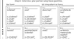 Questions and Answers Sound Effects for Kids - Spanish