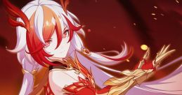 Vibrant artwork from Beyond the Stars soundtrack, featuring striking character design and rich colors in Honkai Impact 3rd.