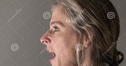 Woman Shouting Swears Woman Shouting Swears