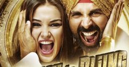 Exciting poster for 'Singh Is Bliing' featuring Akshay Kumar and Kriti Sanon, releasing on October 2nd.