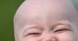 Joyful baby laughing outdoors, capturing pure happiness and innocence, ideal for family and parenting content.