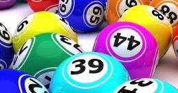 Colorful bingo balls featuring numbers 1 to 75, creating an engaging atmosphere for fun bingo games and activities.