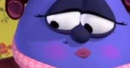 Madame Blueberry, a beloved character from VeggieTales, showcases her charming personality and unique style.