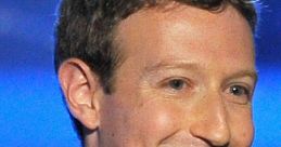 Mark Zuckerberg smiling at a formal event, wearing a black tuxedo with a bow tie against a blue background.