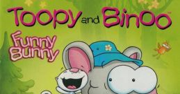 Toopy and Binoo DVD cover, "Funny Bunny," featuring fun characters, Easter themes, and entertaining stories for kids.