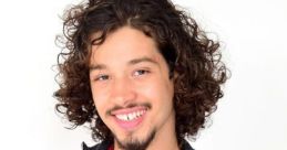 Headshot of Thiago Pires showcasing his curly hair and friendly smile, with birthdate and ID Actors branding below.