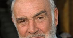 Sean Connery, renowned actor, sporting a classic tuxedo and bow tie, exudes charm at a prestigious event.