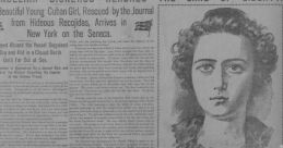 Article featuring Evangelina Cisneros, her story of rescue, and her new life at the Waldorf, capturing historical significance.