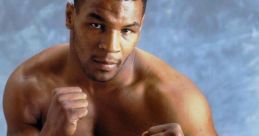 Mike Tyson poses confidently with his WBC championship belt, embodying strength and determination in boxing.