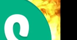 Vine logo surrounded by fiery explosion, symbolizing the internet’s iconic "Vine boom" meme phenomenon.