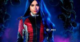 Evie from Disney Descendants 3, dressed in her signature style, showcases her royal heritage as the Evil Queen's daughter.