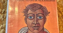 Cover of "Coming Out of the Ice" by Victor Herman, featuring a stylized illustration of a man with a Soviet medal.