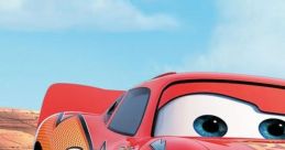 Lightning McQueen in Cars Mater-National Championship, featuring vibrant design and iconic racing number 95.