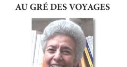 Cover of "RÊVE AU GRÉ DES VOYAGES," translated by Jalila Hamchi, featuring a smiling woman in a red scarf.