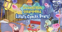 PlayStation 2 - SpongeBobuarePants Lights Camera Pants - SpongeBobuarePants Dsa