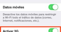 Activar 3G en ajustes móviles para mejorar la velocidad de conexión y gestión de datos en dispositivos móviles.