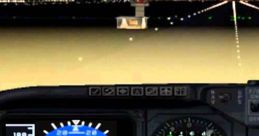 Boeing EGPWS display showing GPWS callouts, altitude indicators, and navigation details during nighttime landing approach.