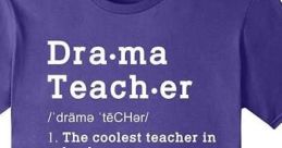 Drama Teacher’s Day